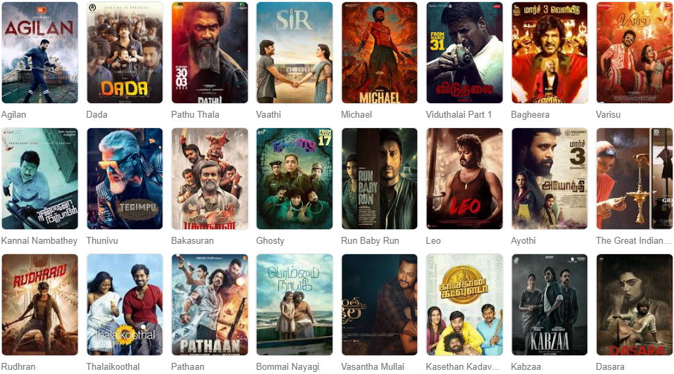 2023 Tamil Hit And Flop Movies List